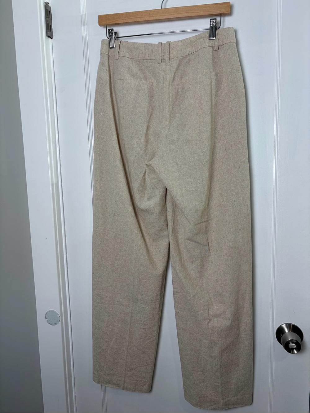 J crew Linen-blend Remy high-rise wide-leg pant - Picture 4 of 16